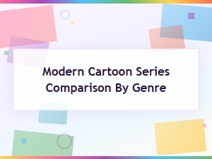 Modern Cartoon Series Comparison by Genre: Top Animated Shows Ranked